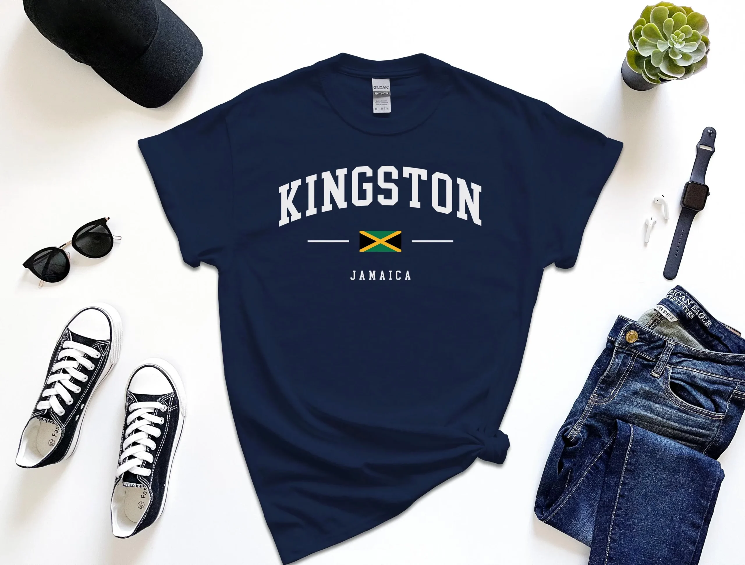 cheap custom t shirts kingston